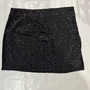 SHEIN Black Pencil Mini Skirt Night Out